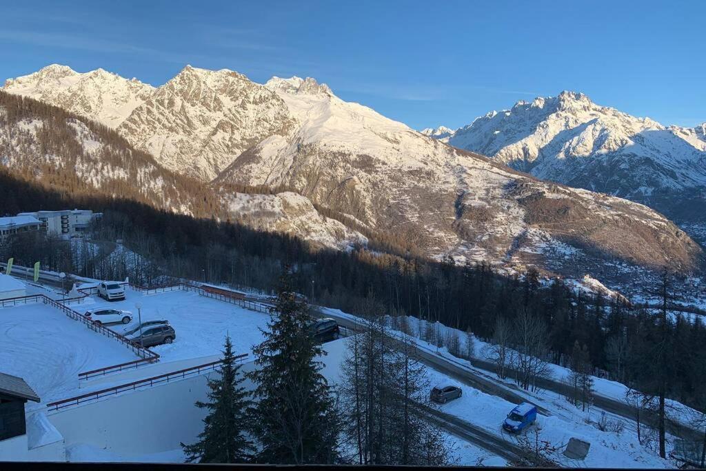 Studio 1600 Pied Des Pistes Avec Magnifique Vue 퓌생빈센트 외부 사진
