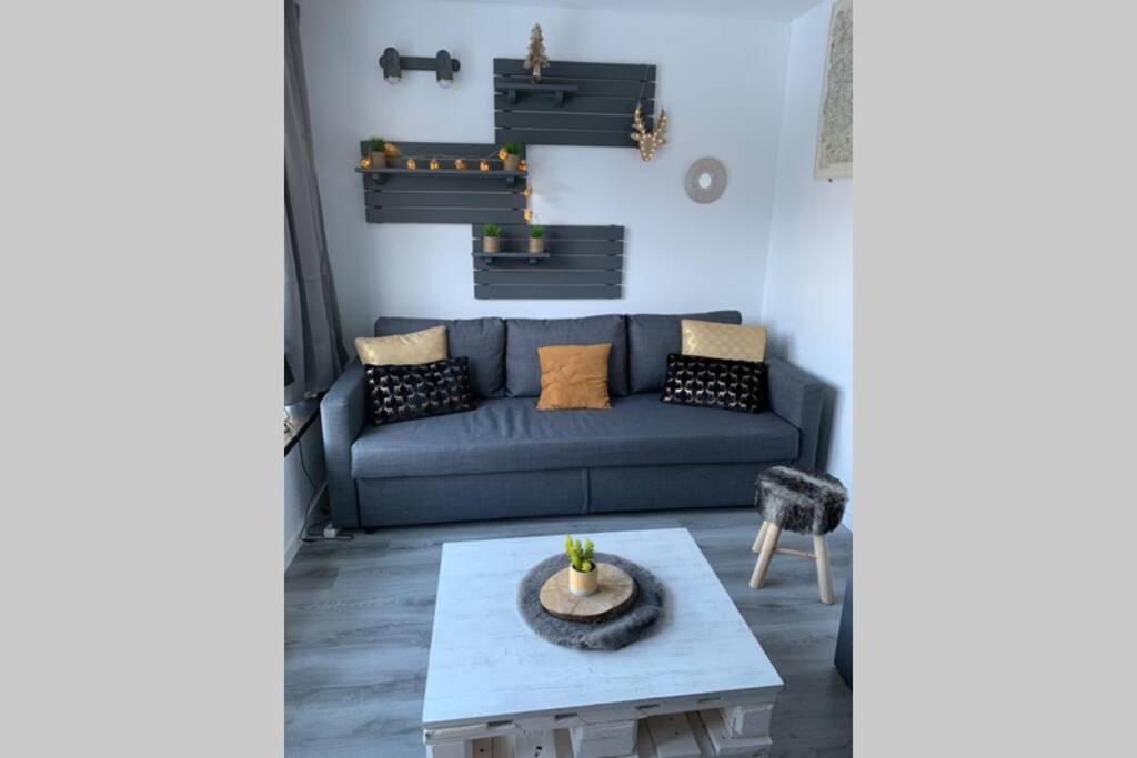 Studio 1600 Pied Des Pistes Avec Magnifique Vue 퓌생빈센트 외부 사진