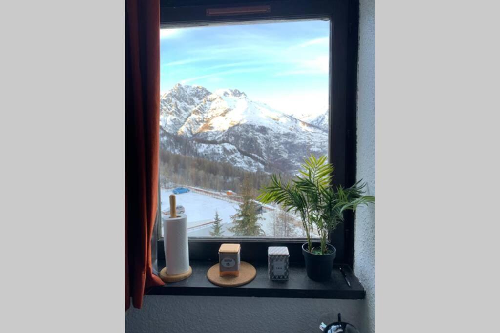Studio 1600 Pied Des Pistes Avec Magnifique Vue 퓌생빈센트 외부 사진