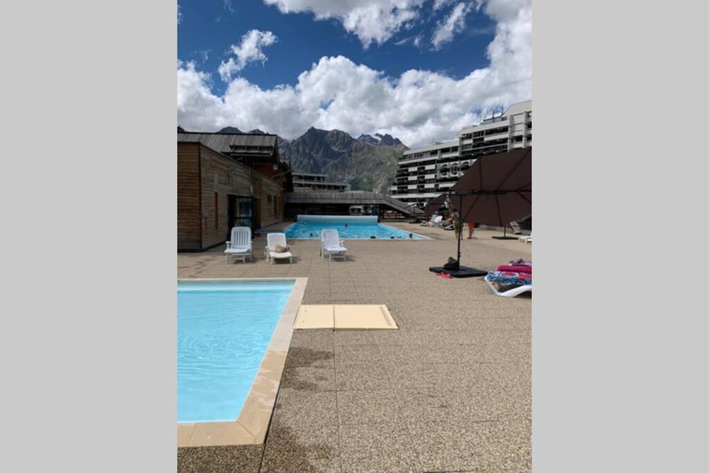 Studio 1600 Pied Des Pistes Avec Magnifique Vue 퓌생빈센트 외부 사진